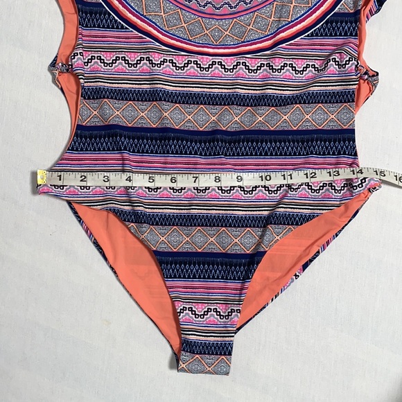 Red Carter Boho Festival One Piece L - Picture 8 of 11